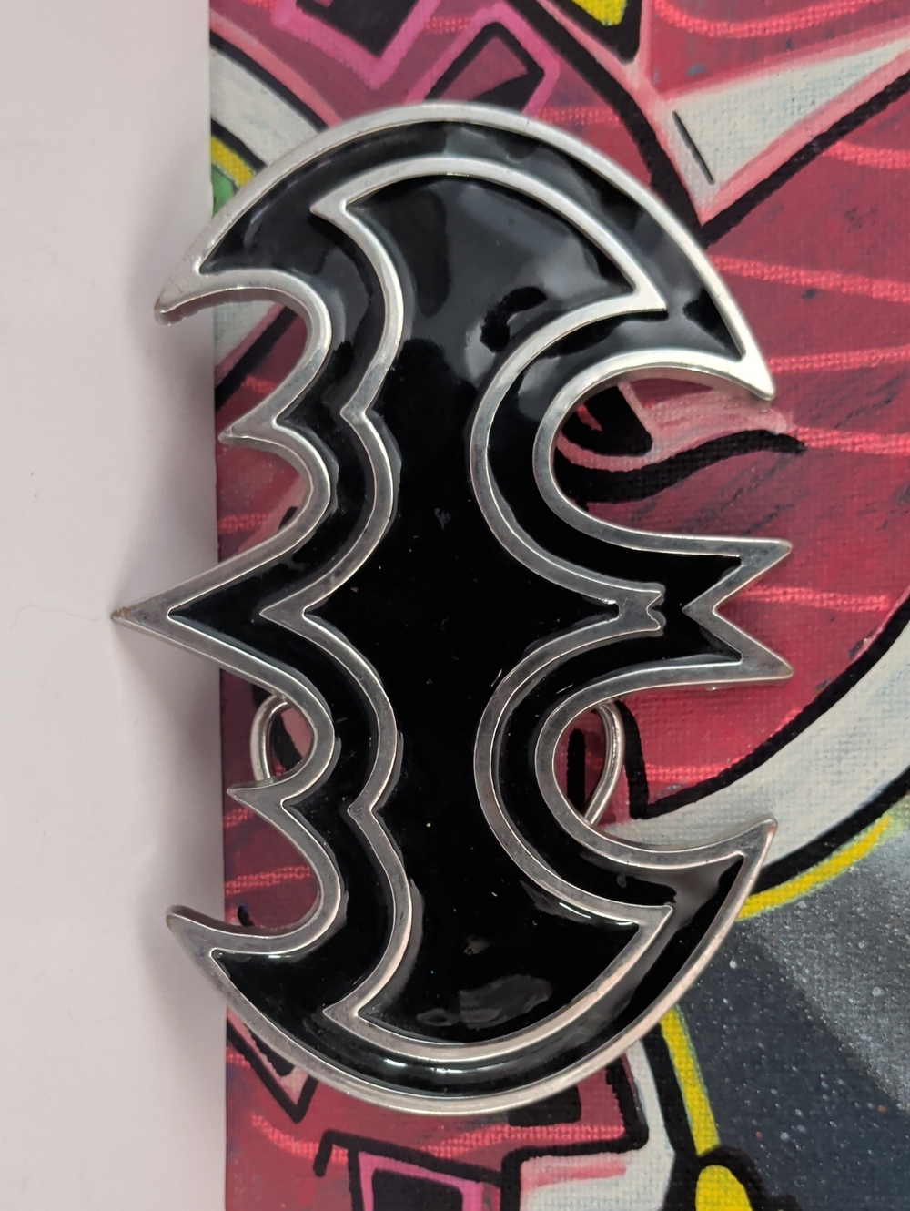 Batman Metal Belt Buckle - Men's Accessory